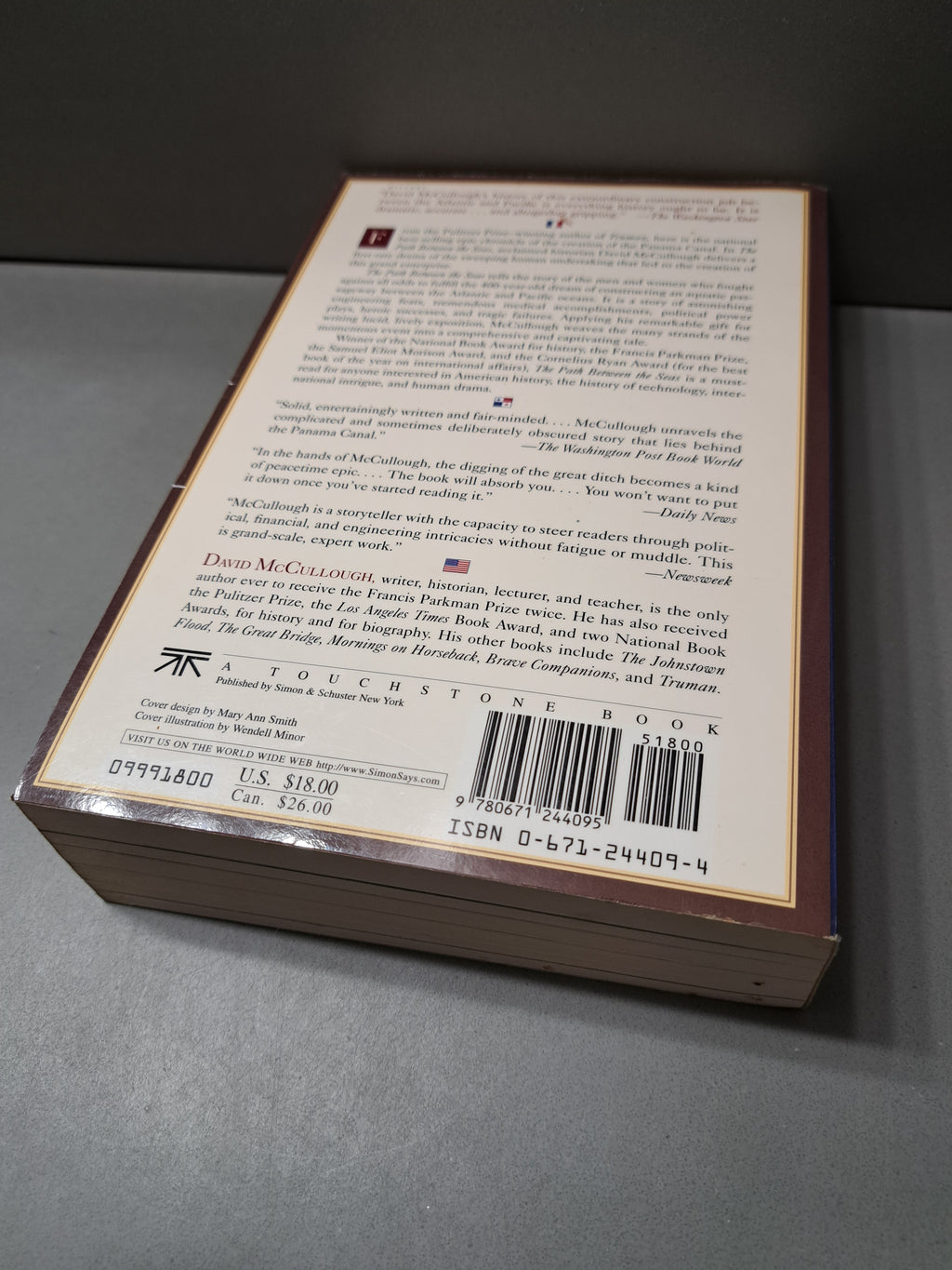 Vintage 1977 The Path Between the Seas by David McCullough