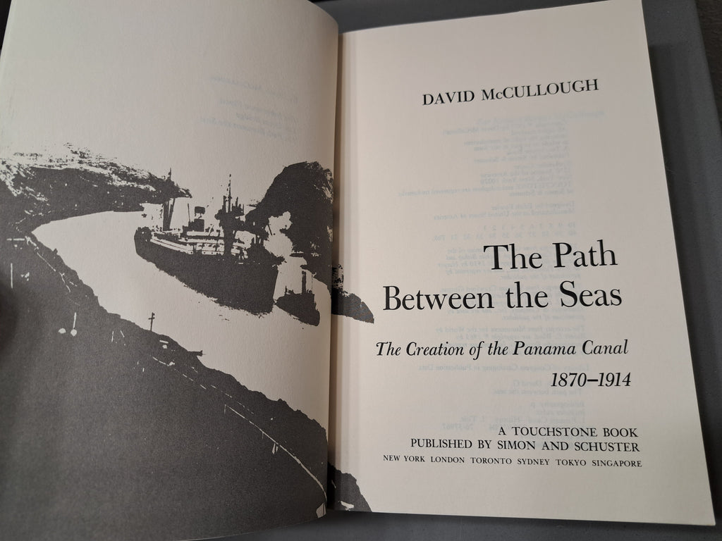 Vintage 1977 The Path Between the Seas by David McCullough