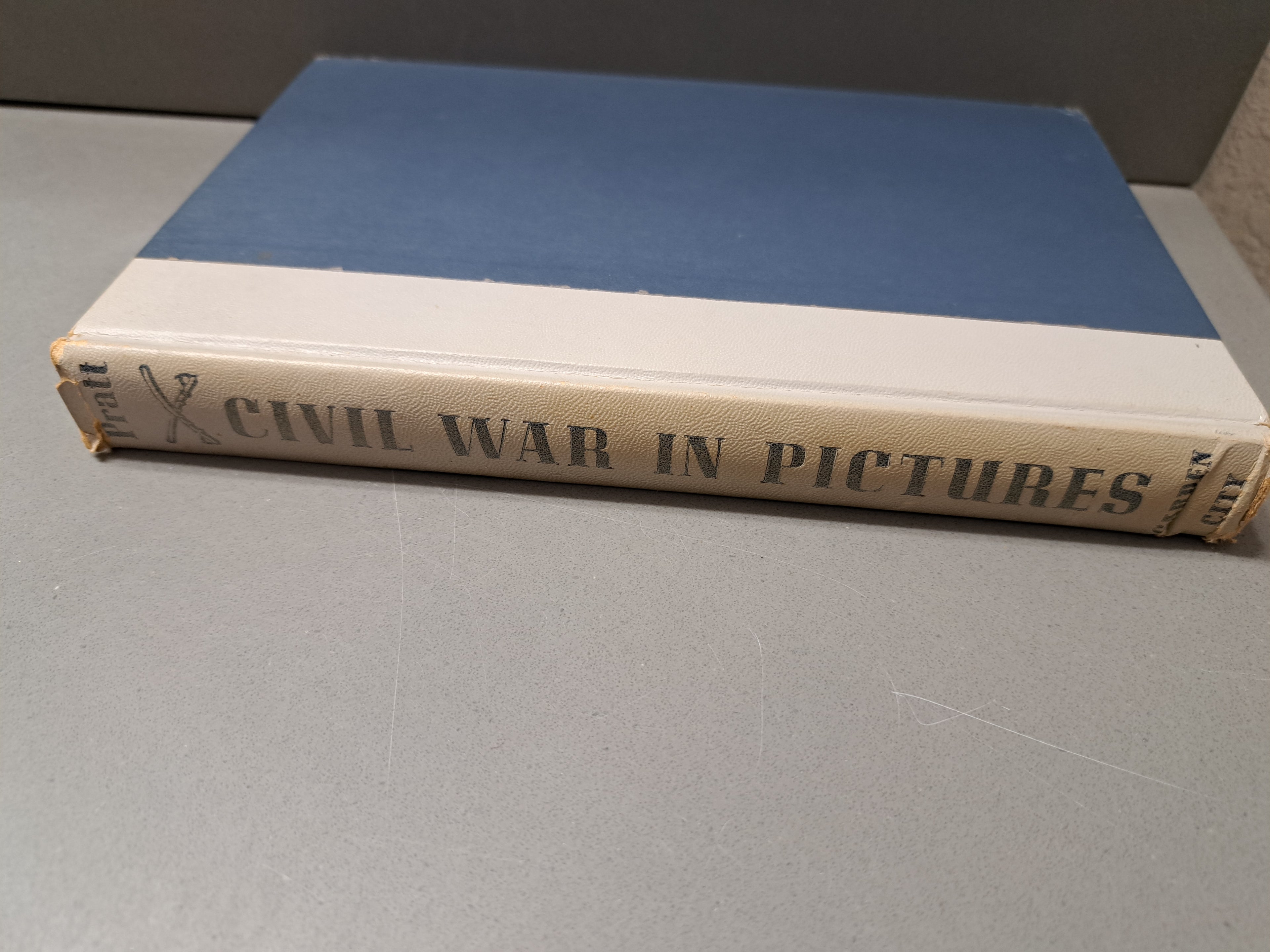 Vintage 1955 Civil War in Pictures by Fletcher Pratt