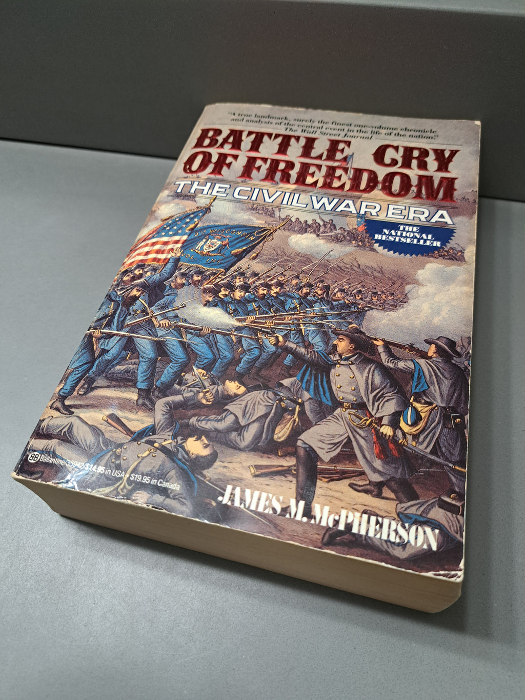 Vintage 1989 Battle Cry of Freedom: The Civil War Era by James M McPherson