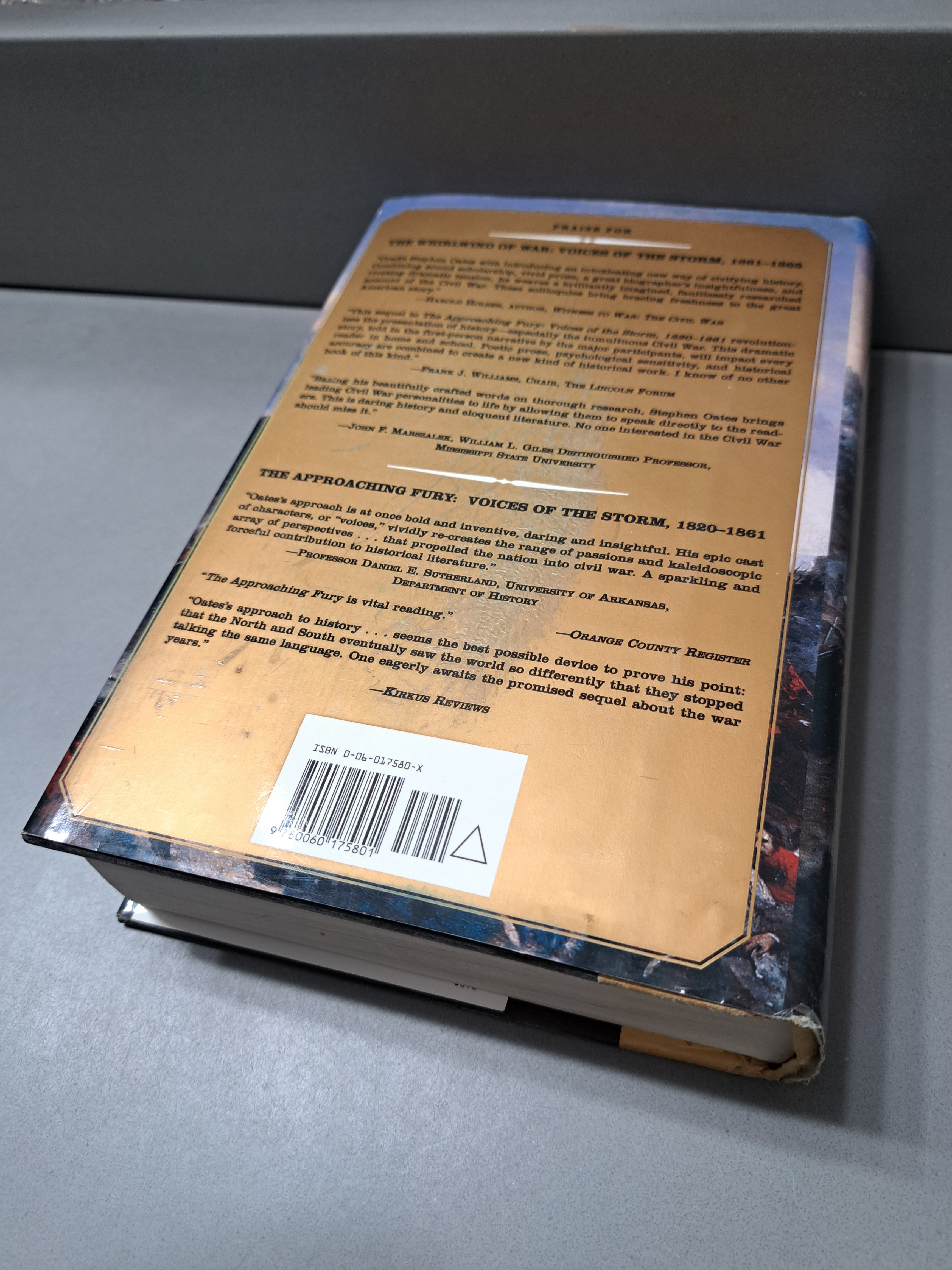 First edition of The Whirlwind of War: Voices of the Storm, 1861-1865 by Stephen B Oates