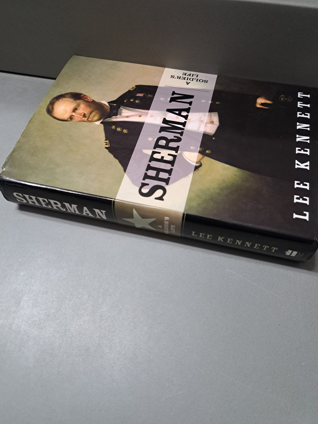 First edition of Sherman: A Soldier's Life by Lee Kennett