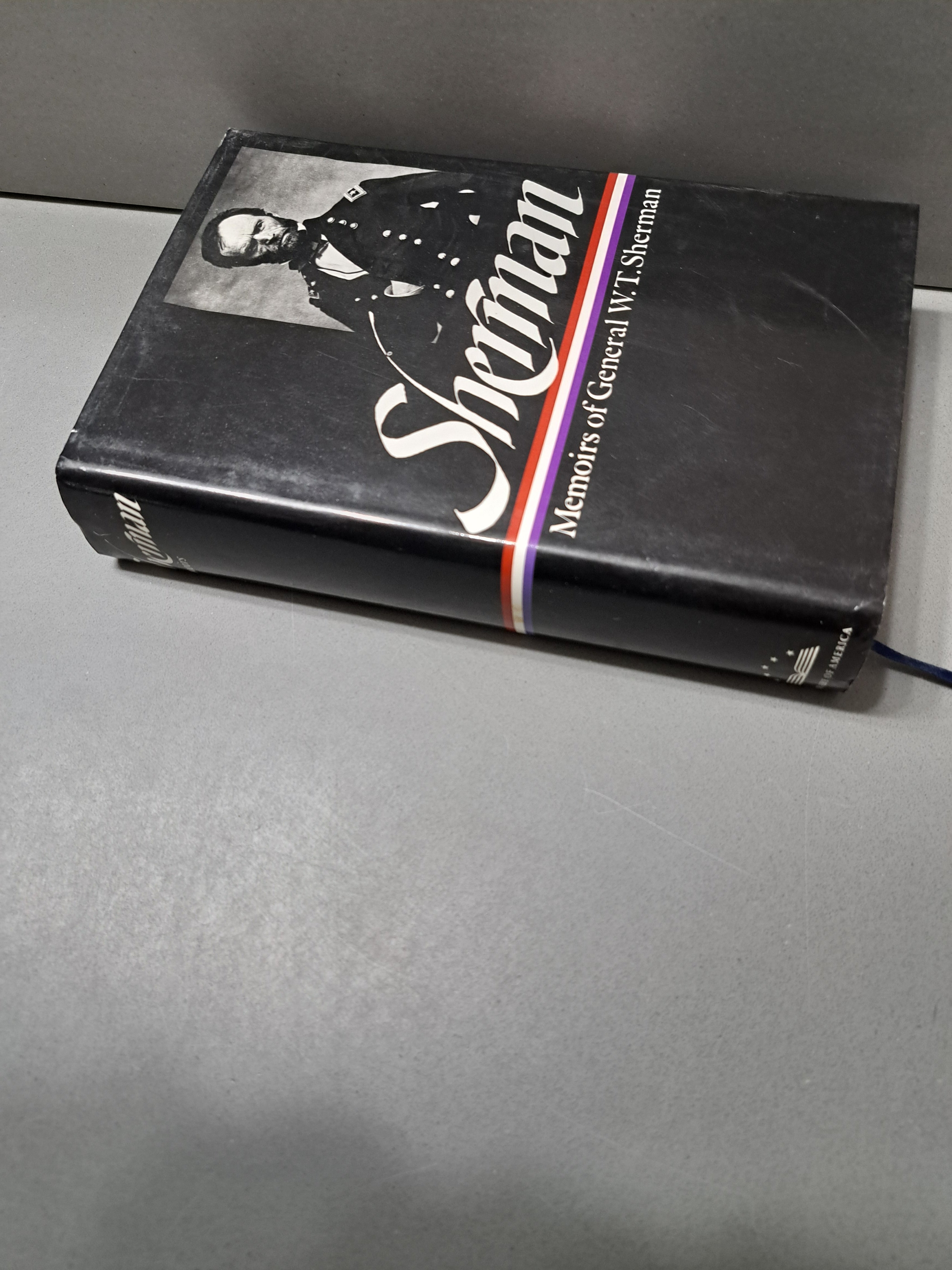 1990 first edition of Sherman: Memoirs of General W.T. Sherman