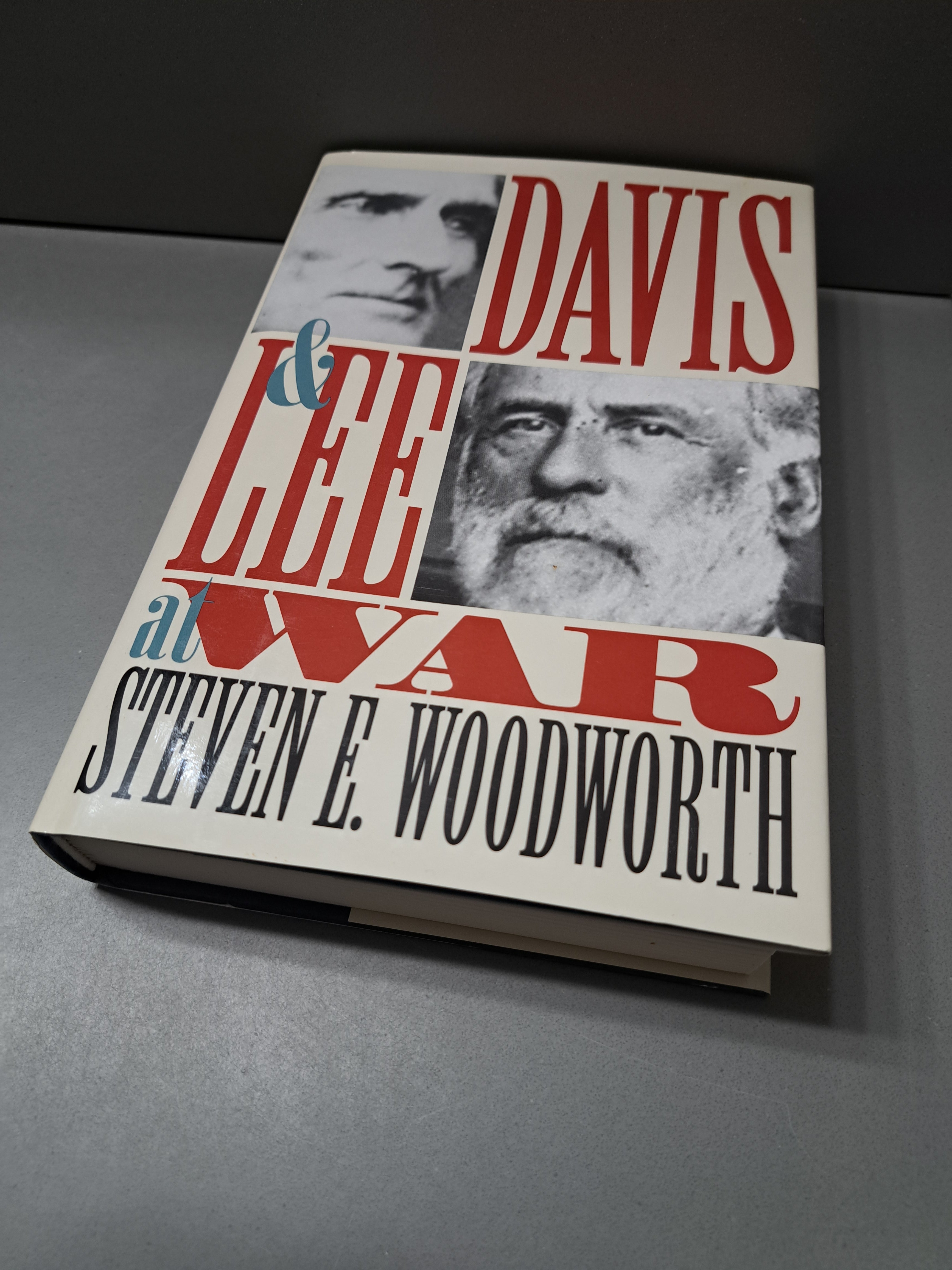 1995 first edition of Davis and Lee at War by Steven E Woodworth