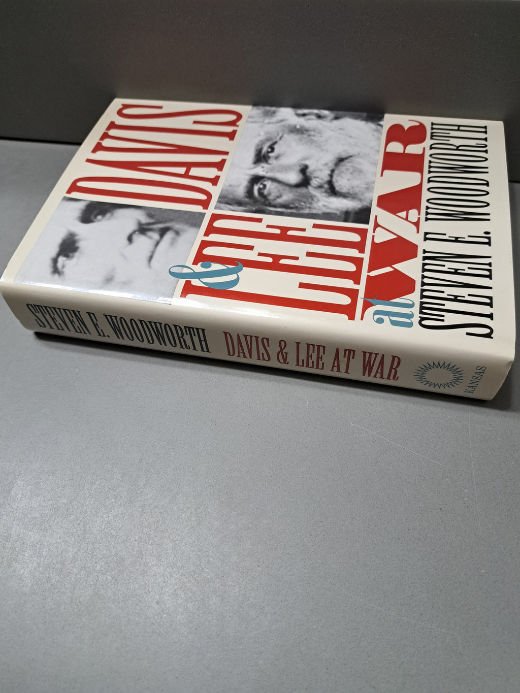 1995 first edition of Davis and Lee at War by Steven E Woodworth