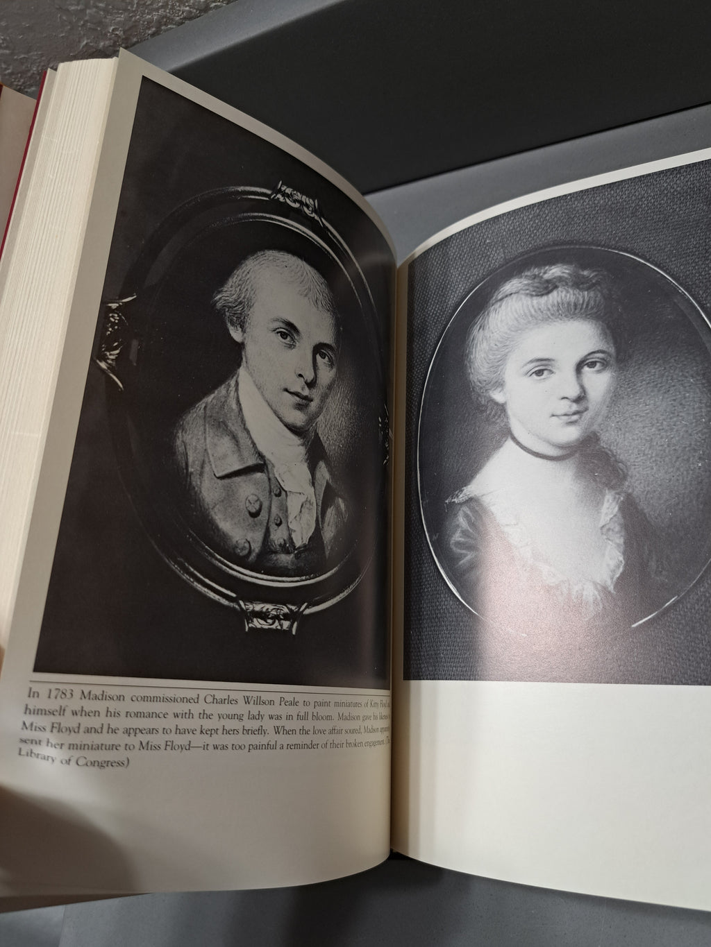 Vintage 1987 first edition of James Madison: The Founding Father by Robert A Rutland