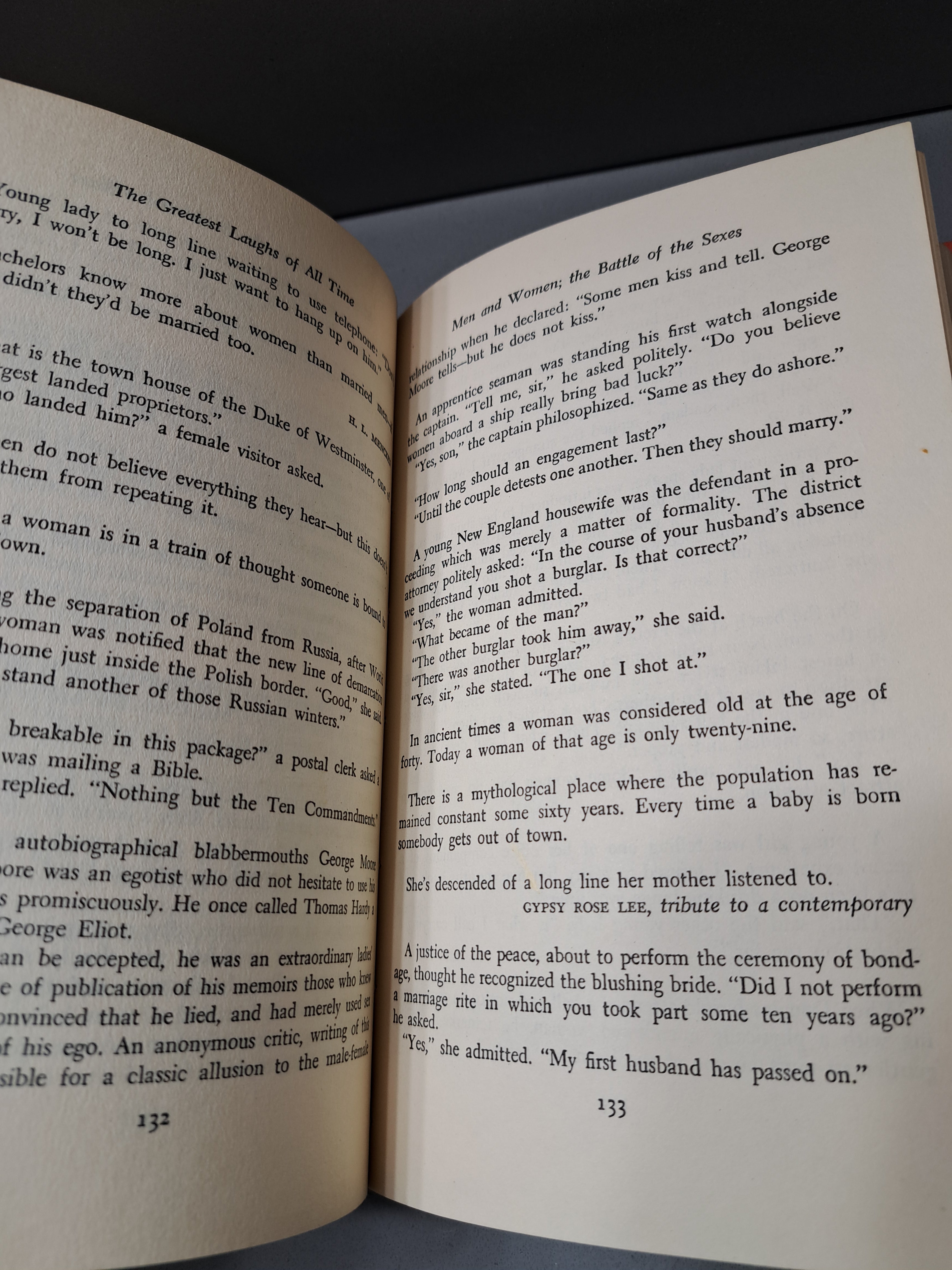 Rare 1961 first edition of The Greatest Laughs of All Time by Gerald F Lieberman