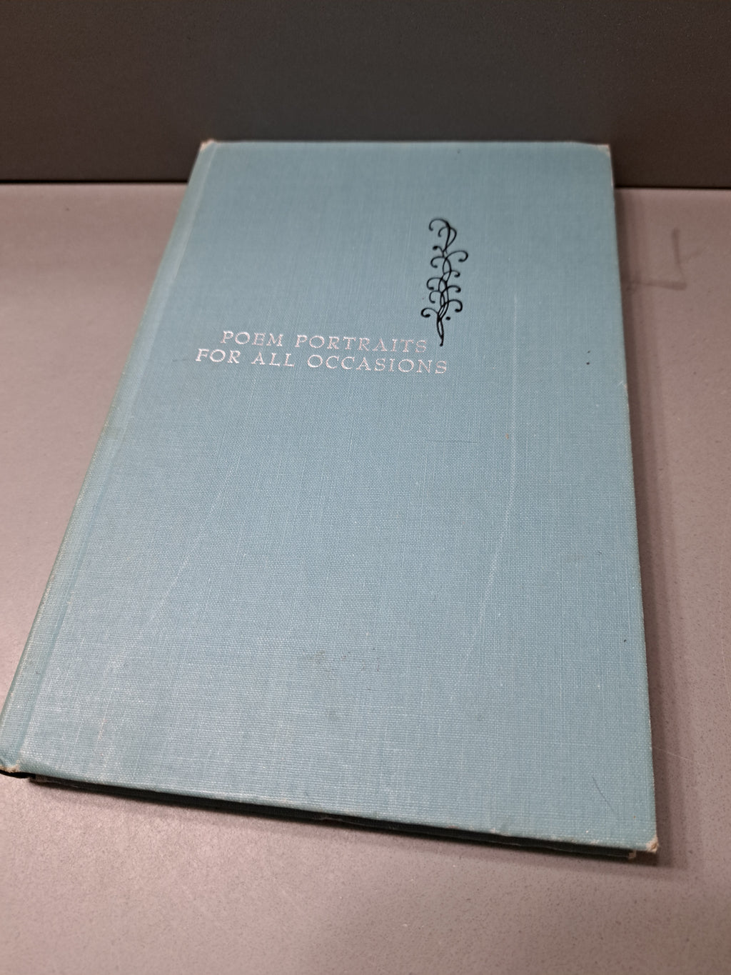 Vintage 1961 Poem Portraits for all Occasions by James J Metcalfe