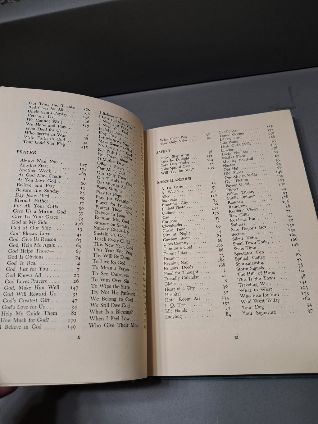 Vintage 1961 Poem Portraits for all Occasions by James J Metcalfe