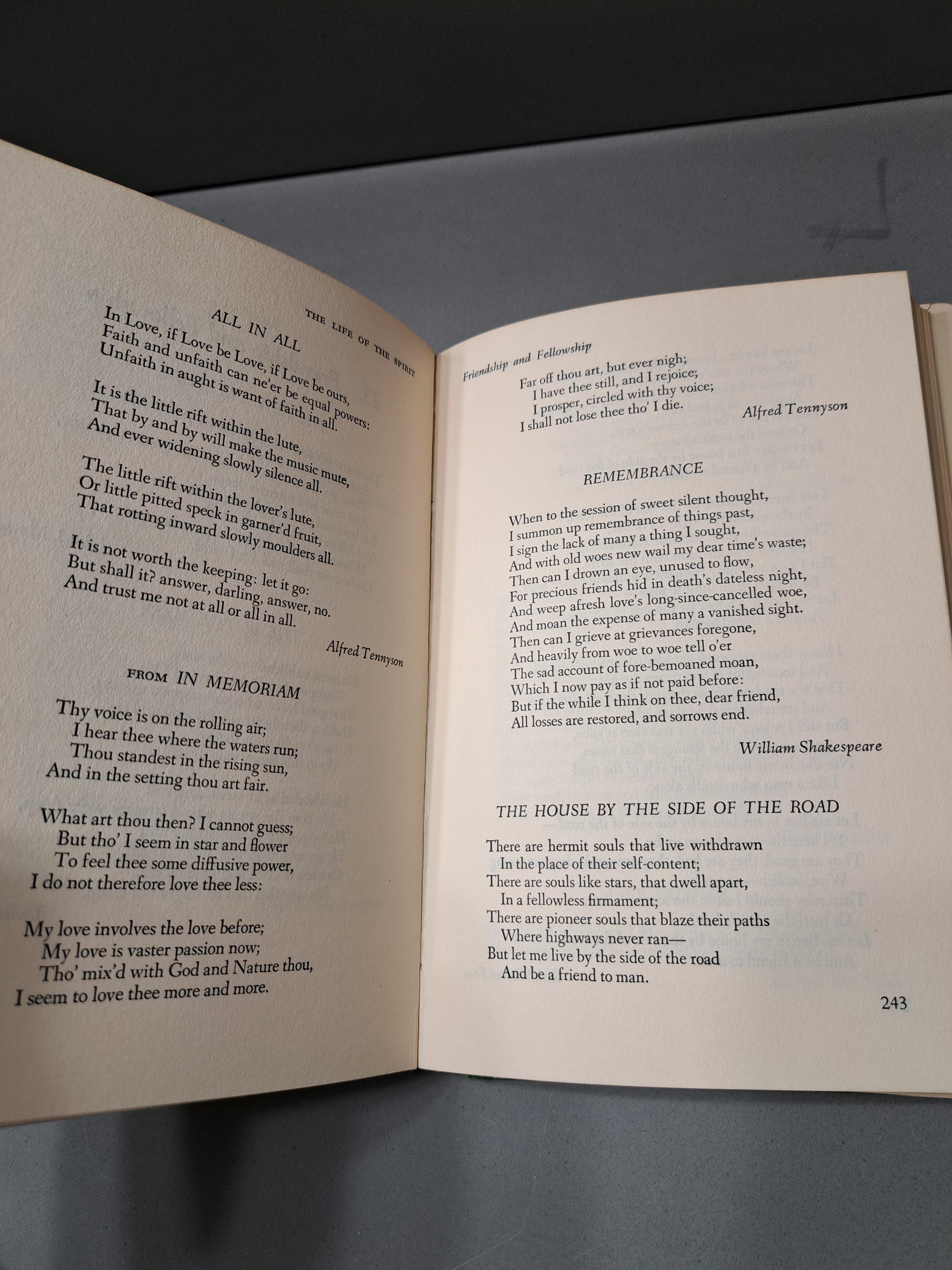 Vintage The Treasury of Religious Verse compiled by Donald T Kauffman