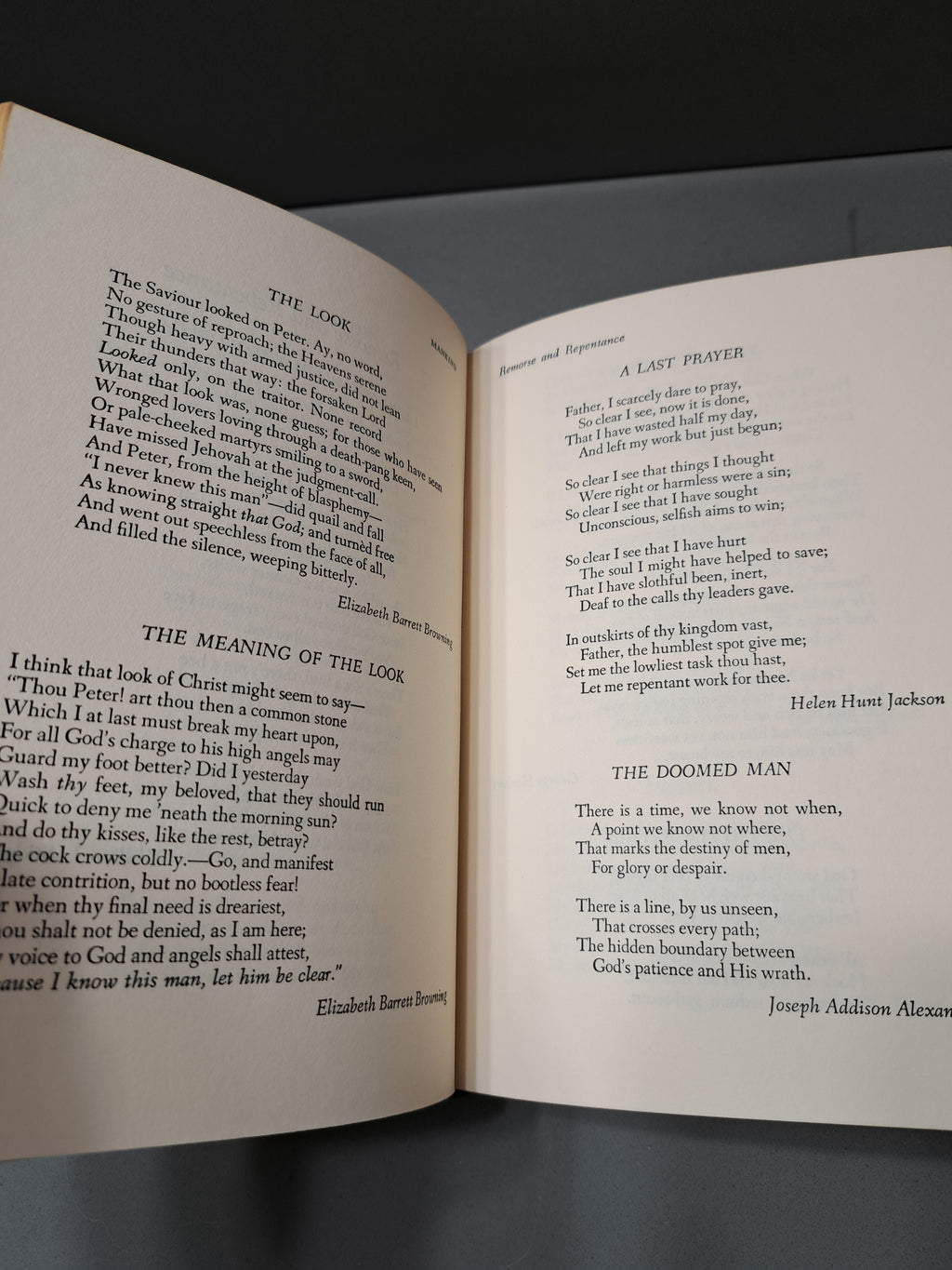 Vintage The Treasury of Religious Verse compiled by Donald T Kauffman