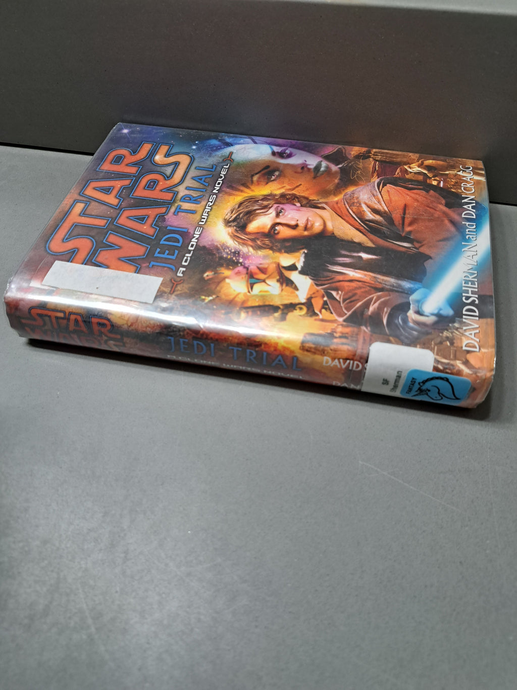 First edition of Star Wars: Jedi Trial A Clone Wars Novel by David Sherman and Dan Cragg
