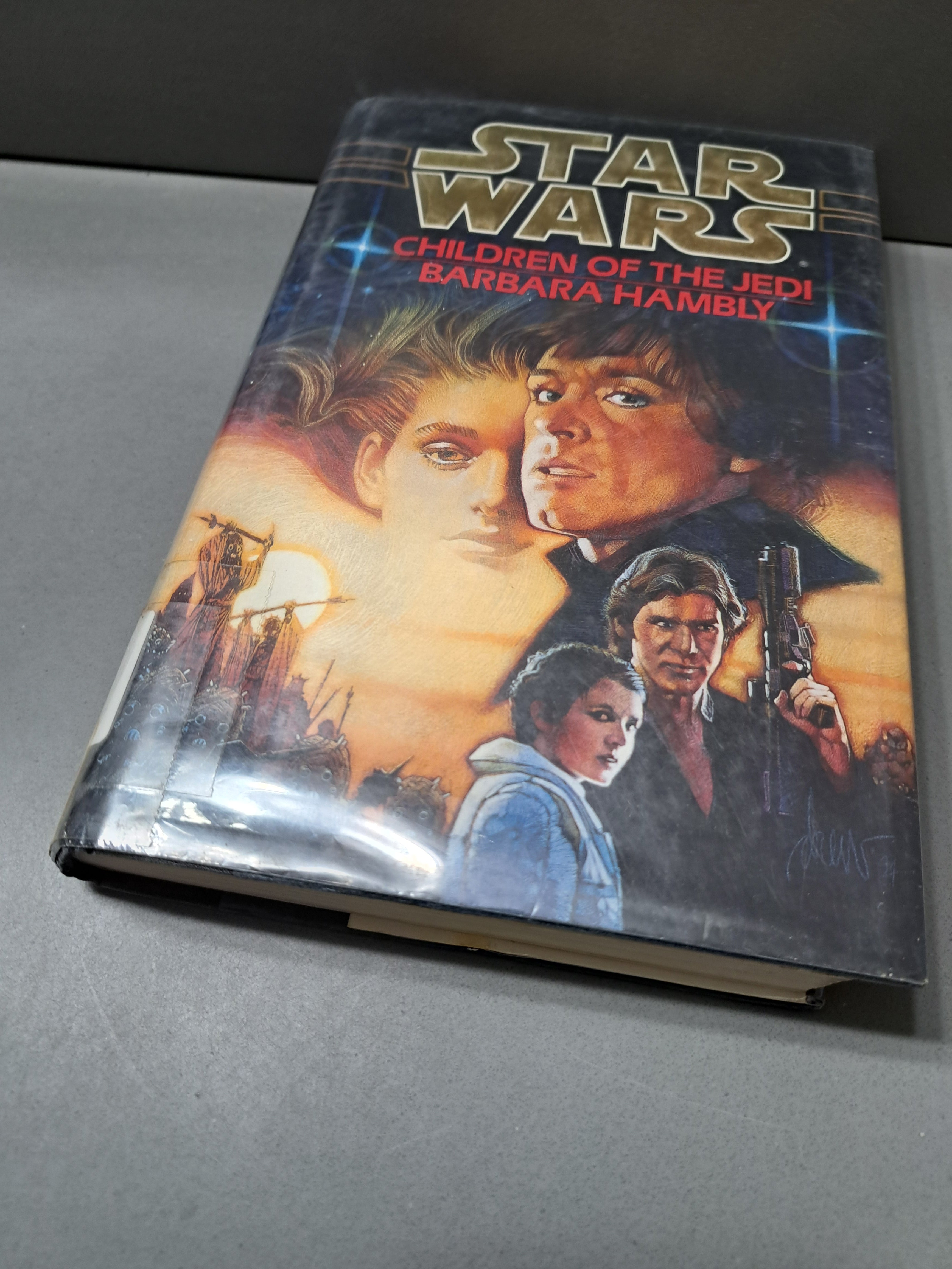 1995 First edition of Star Wars: Children of the Jedi by Barbara Hambly