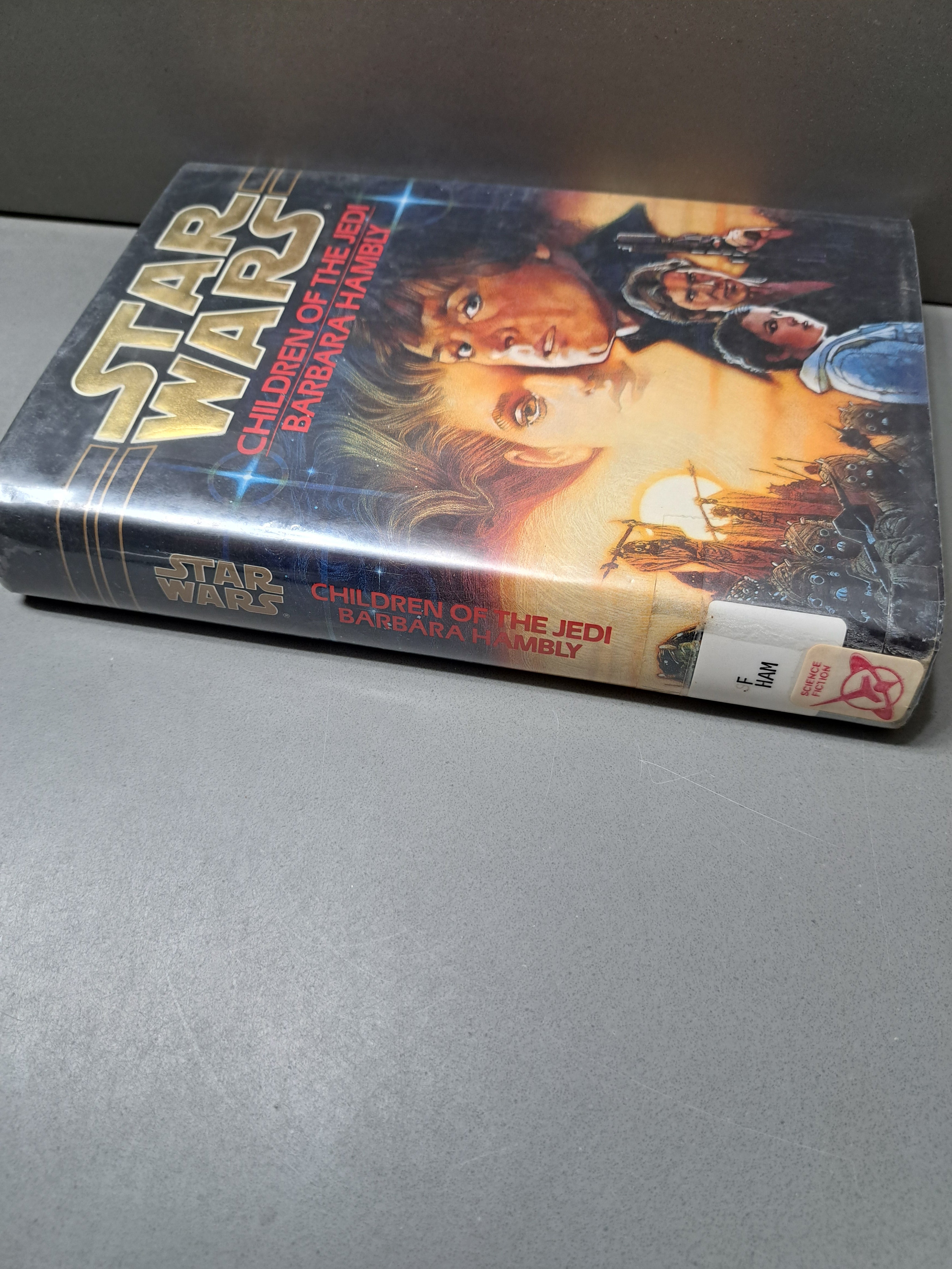 1995 First edition of Star Wars: Children of the Jedi by Barbara Hambly