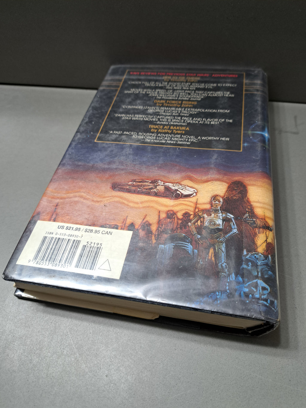 1995 First edition of Star Wars: Children of the Jedi by Barbara Hambly