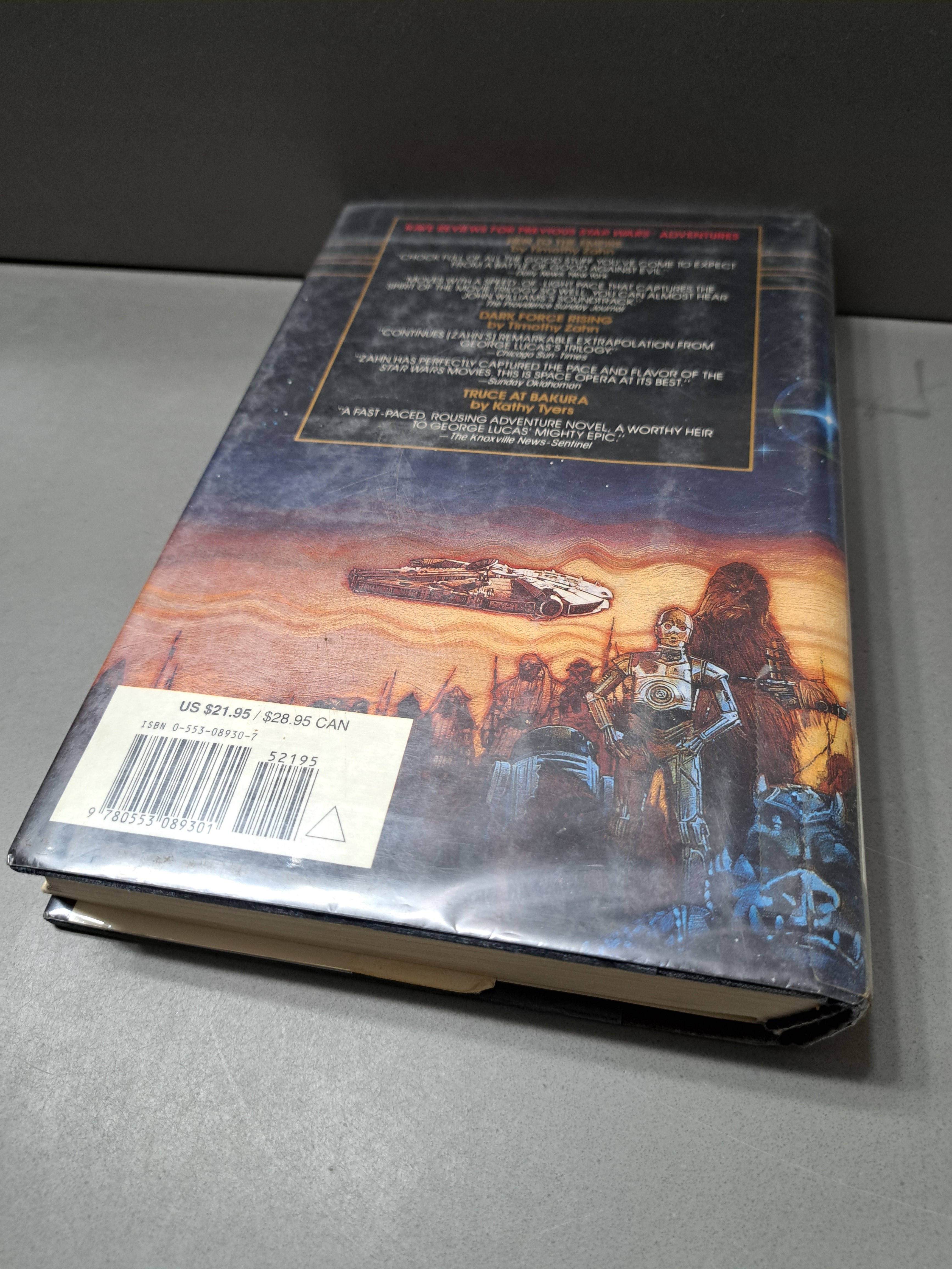 1995 First edition of Star Wars: Children of the Jedi by Barbara Hambly
