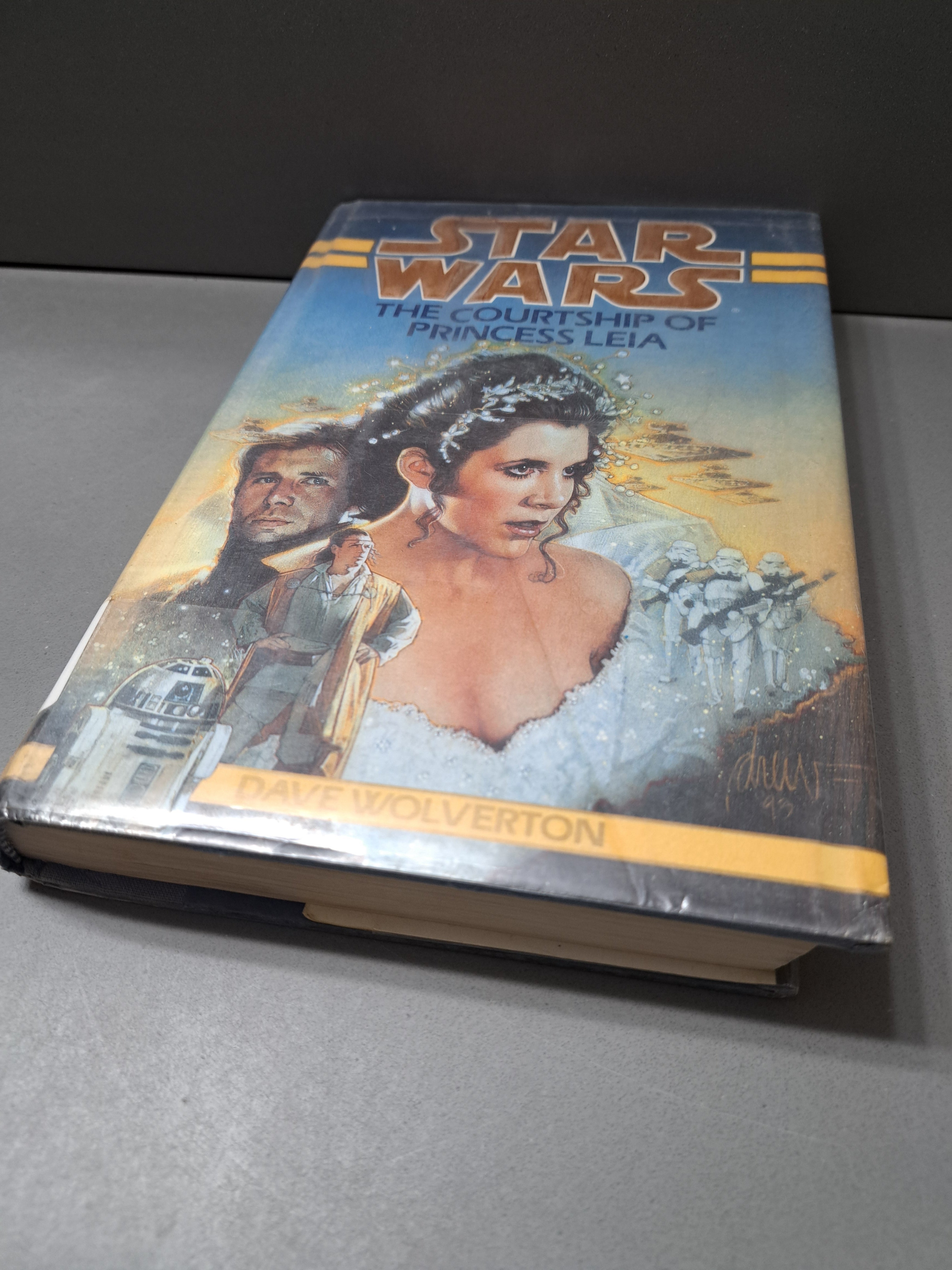 1994 First edition of Star Wars: The Courtship of Princess Leia by Dave Wolverton