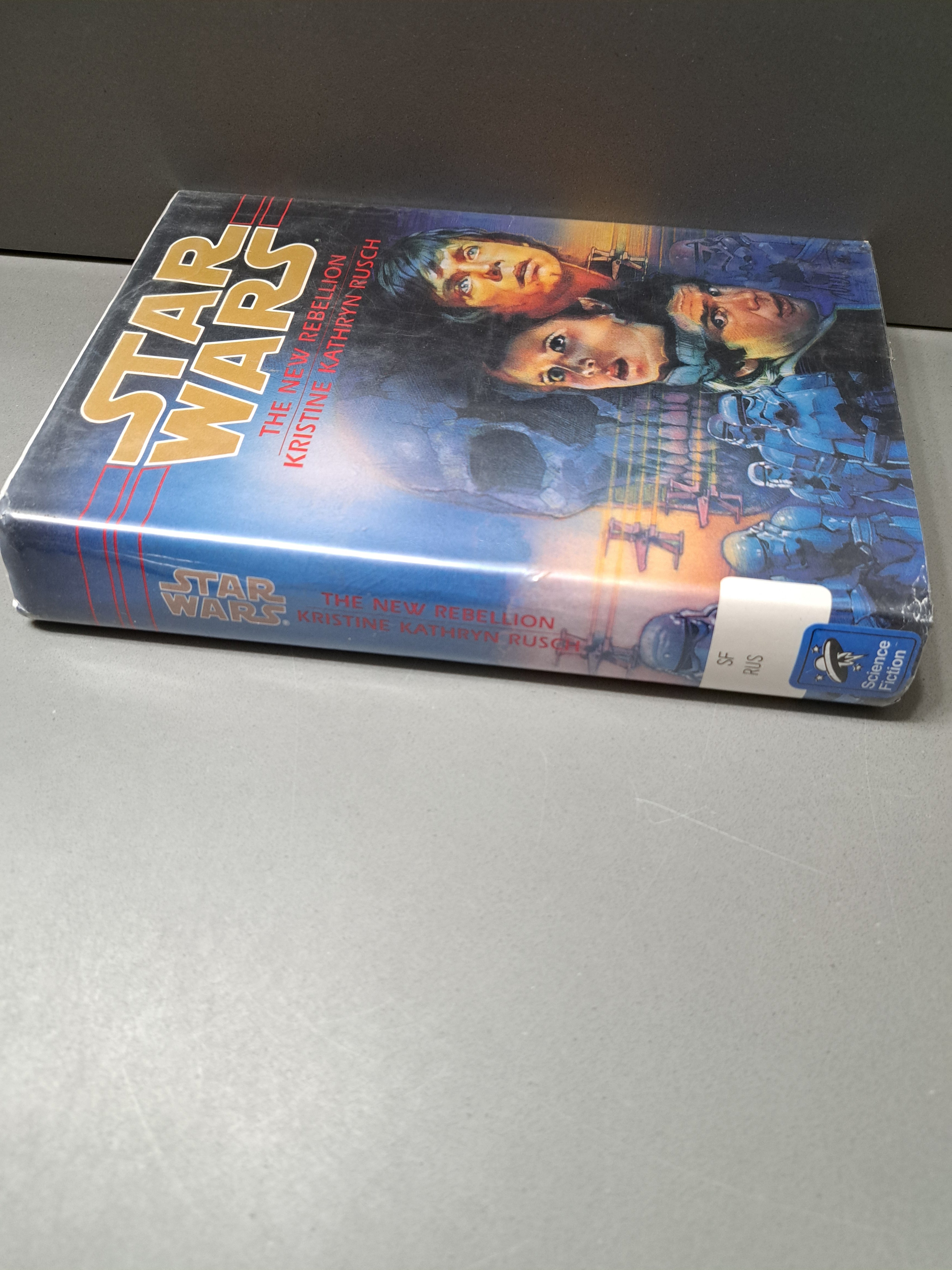 1996 First edition of Star Wars: The New Rebellion by Kristine Kathryn Rusch