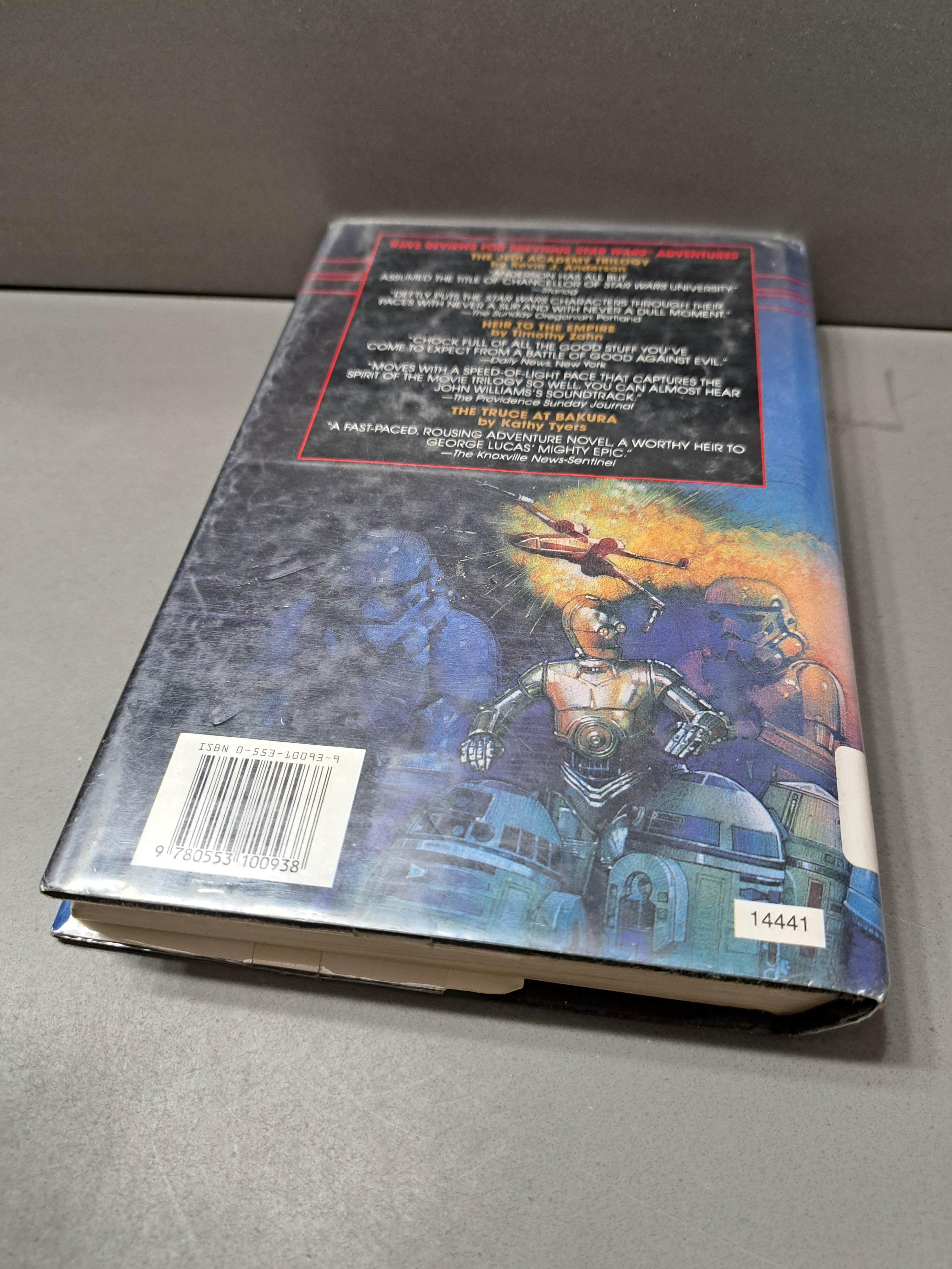 1996 First edition of Star Wars: The New Rebellion by Kristine Kathryn Rusch