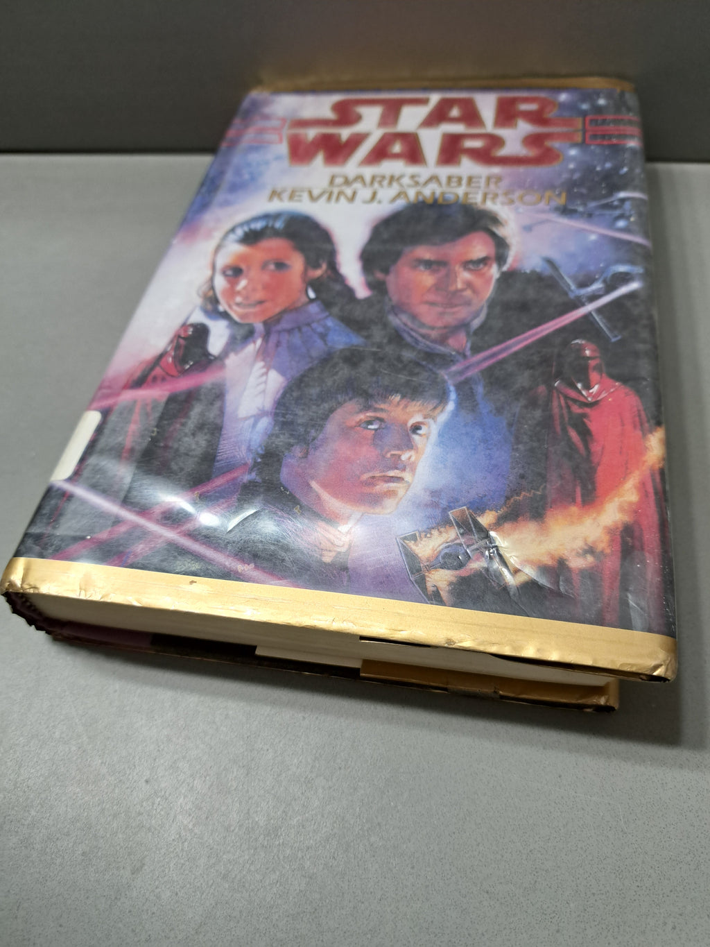 1995 First edition of Star Wars: Darksaber by Kevin J Anderson