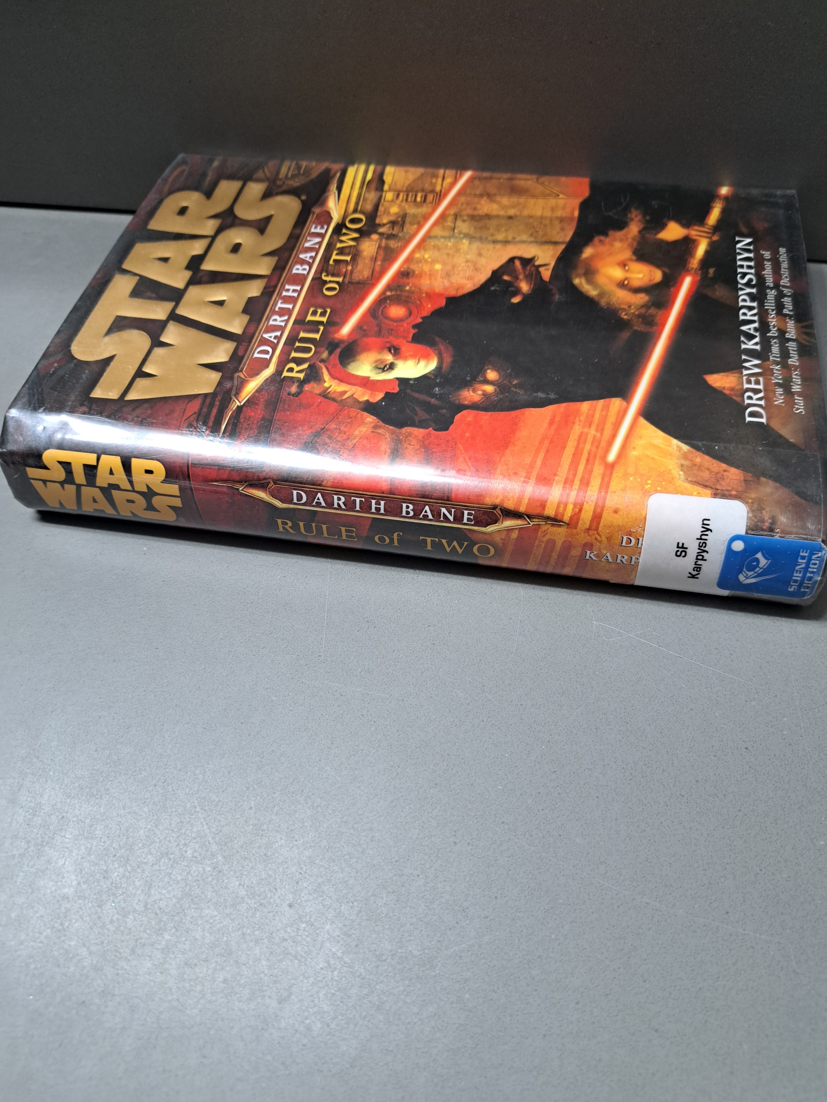 First edition of Star Wars: Darth Bane Rule of Two by Drew Karpyshyn