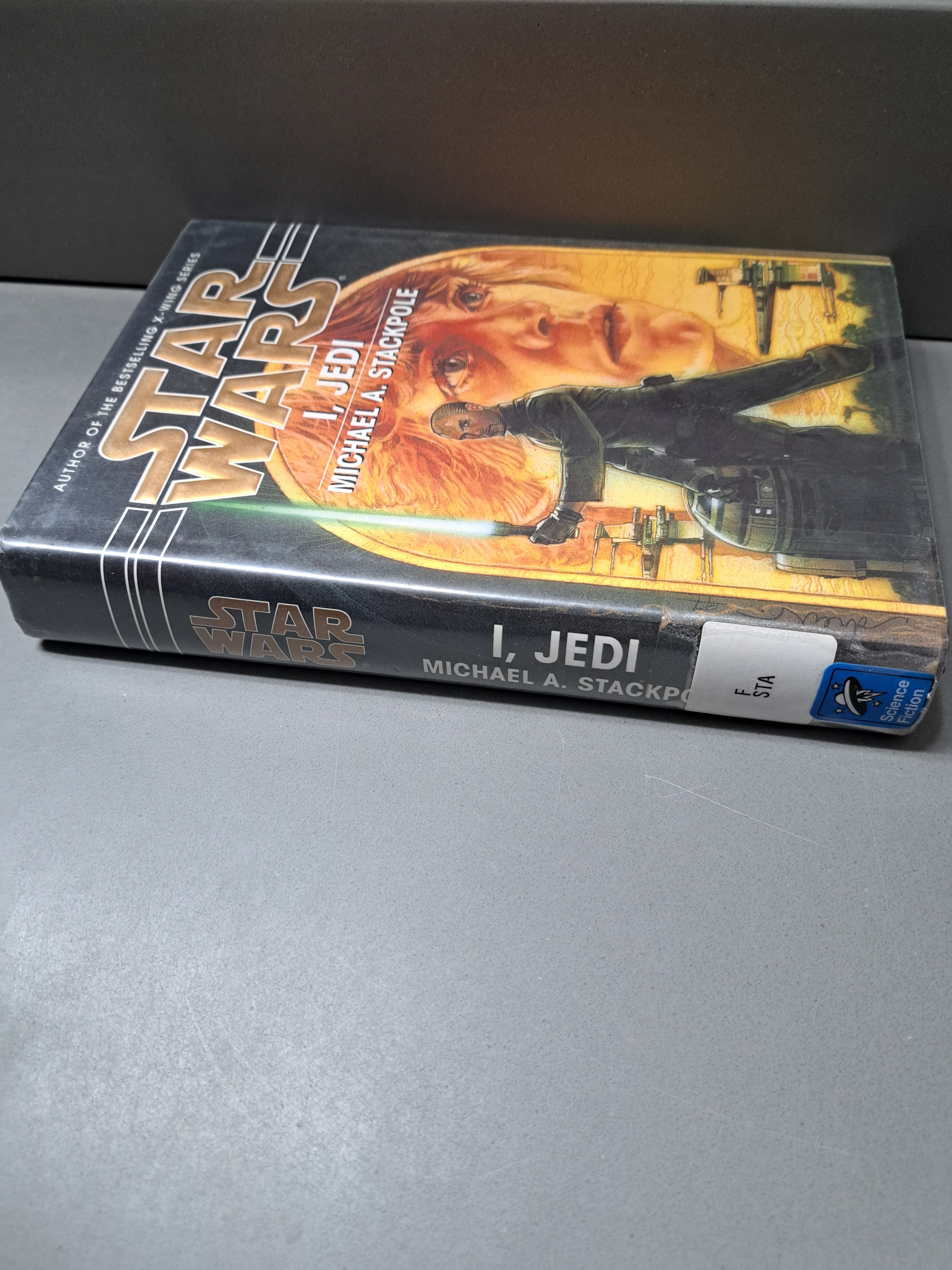 Vintage 1998 first edition of Star Wars: I, Jedi by Michael A Stackpole