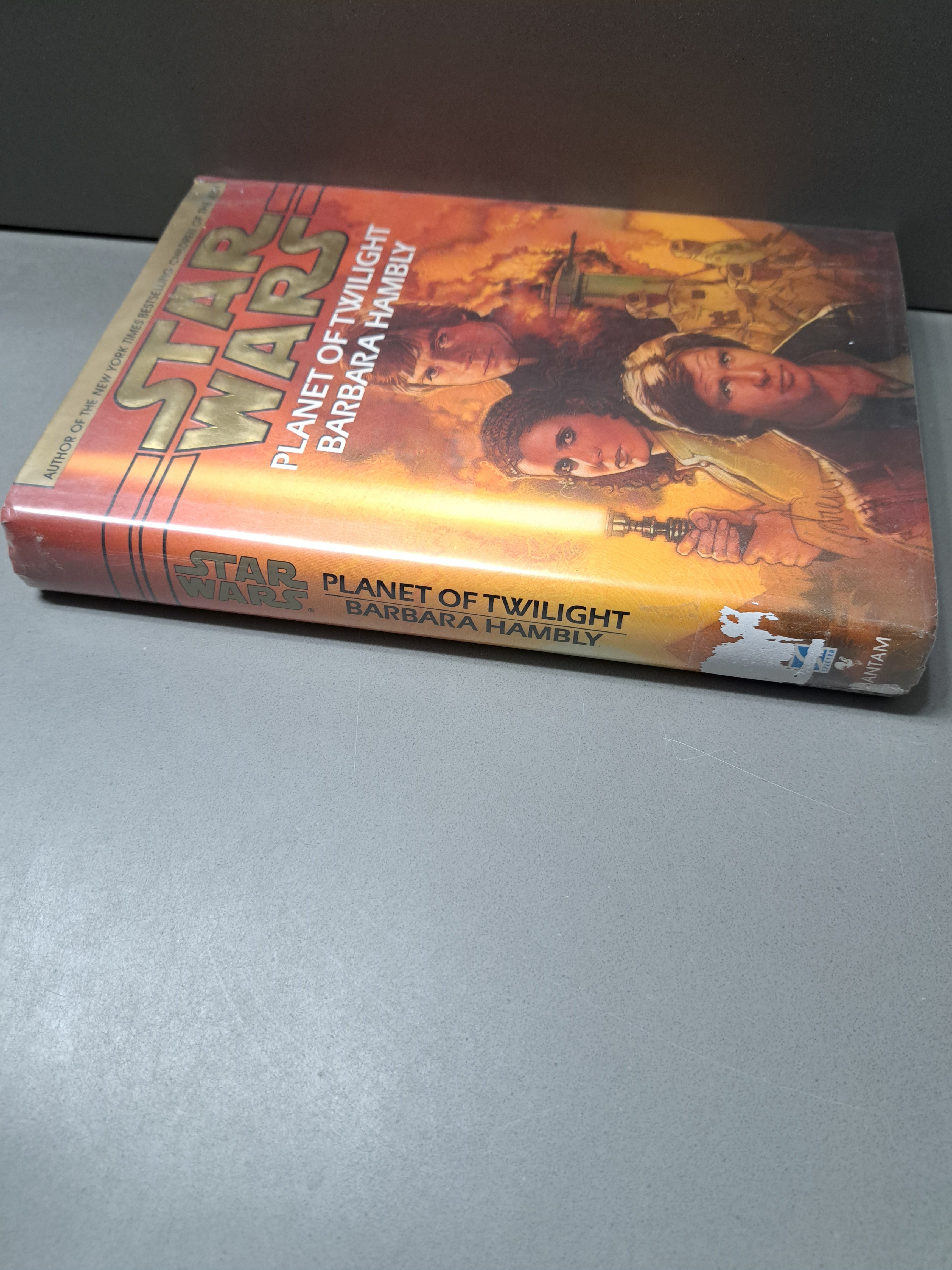 Vintage 1997 first edition of Star Wars: Planet of Twilight by Barbara Hambly