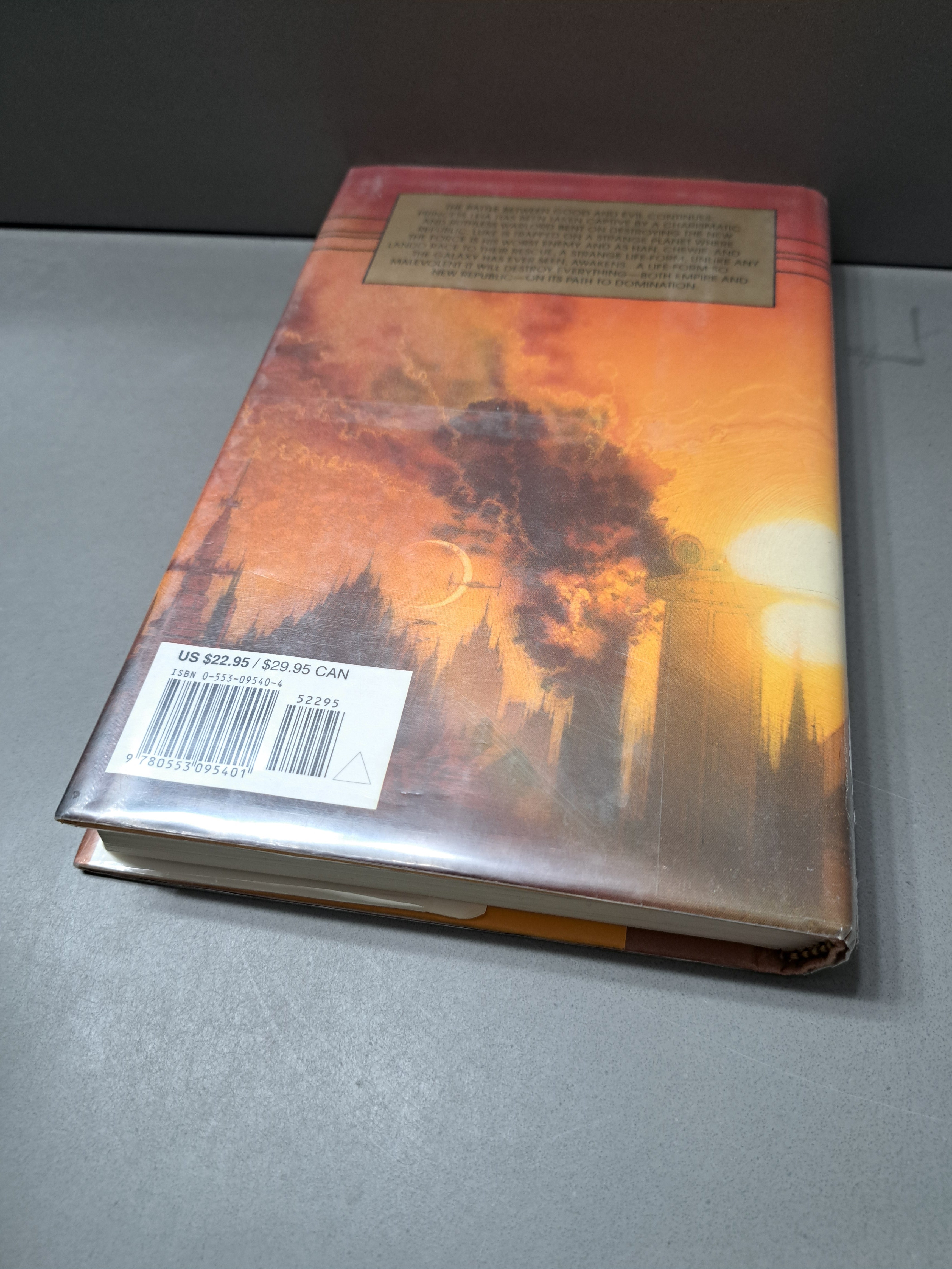Vintage 1997 first edition of Star Wars: Planet of Twilight by Barbara Hambly
