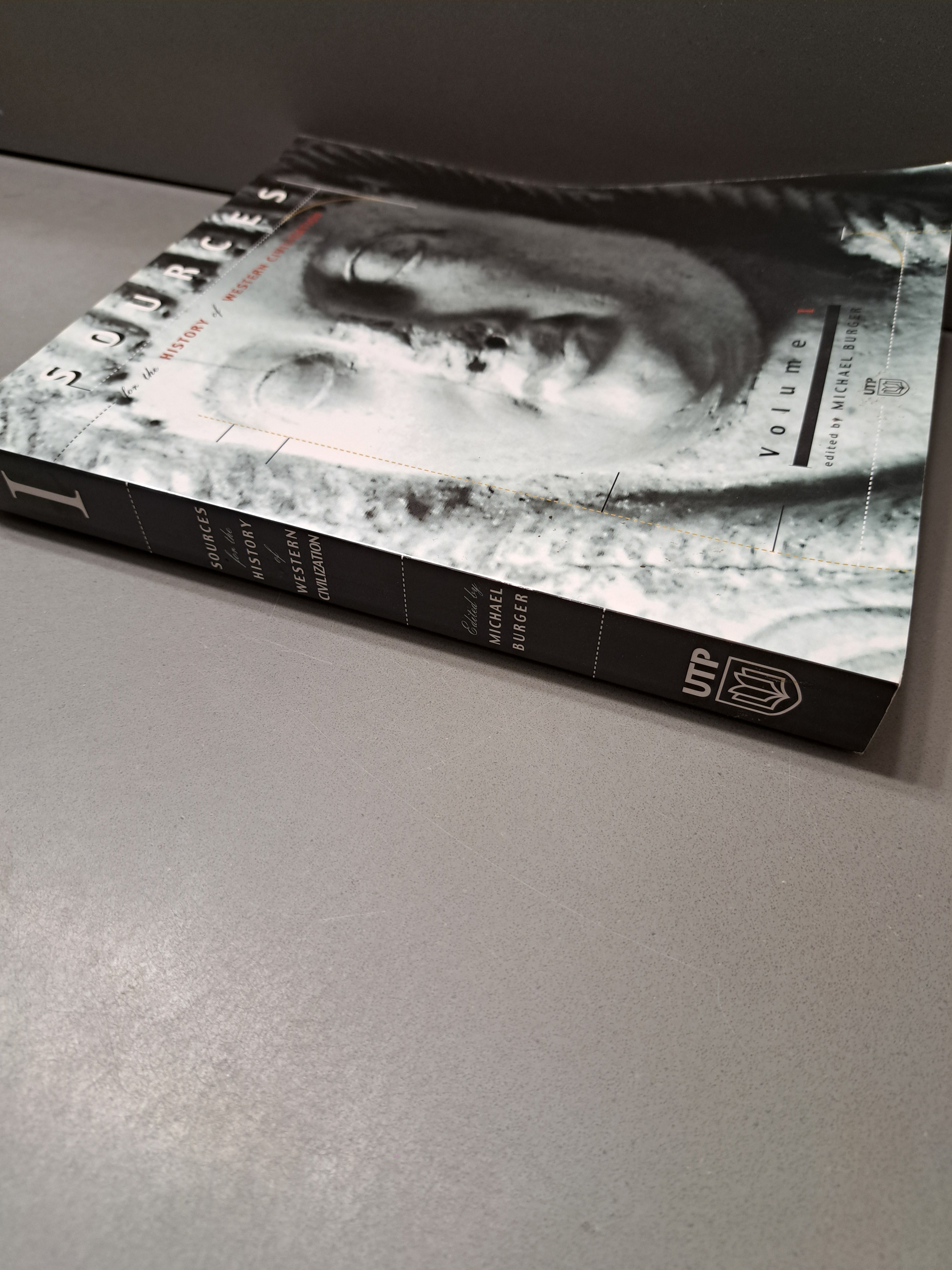 Sources for the History of Western Civilization Vol 1