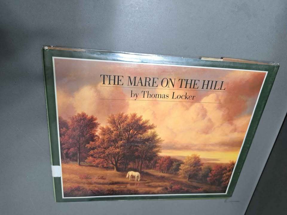 Vintage 1985 first edition of The Mare on the Hill by Thomas Locker (hardcover)
