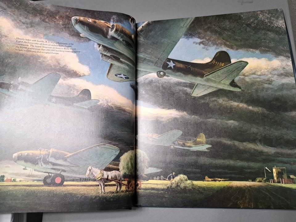 Vintage 1980s America in the Air War / Aviation History hardcover