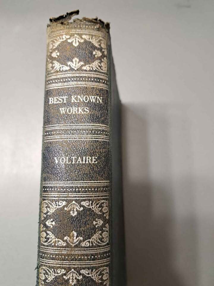 Vintage 1940 first edition of Voltaire: Best Known Works