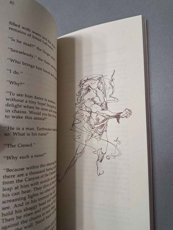 Vintage 1978 tenth printing of The Singer by Calvin Miller. Illustrated paperback