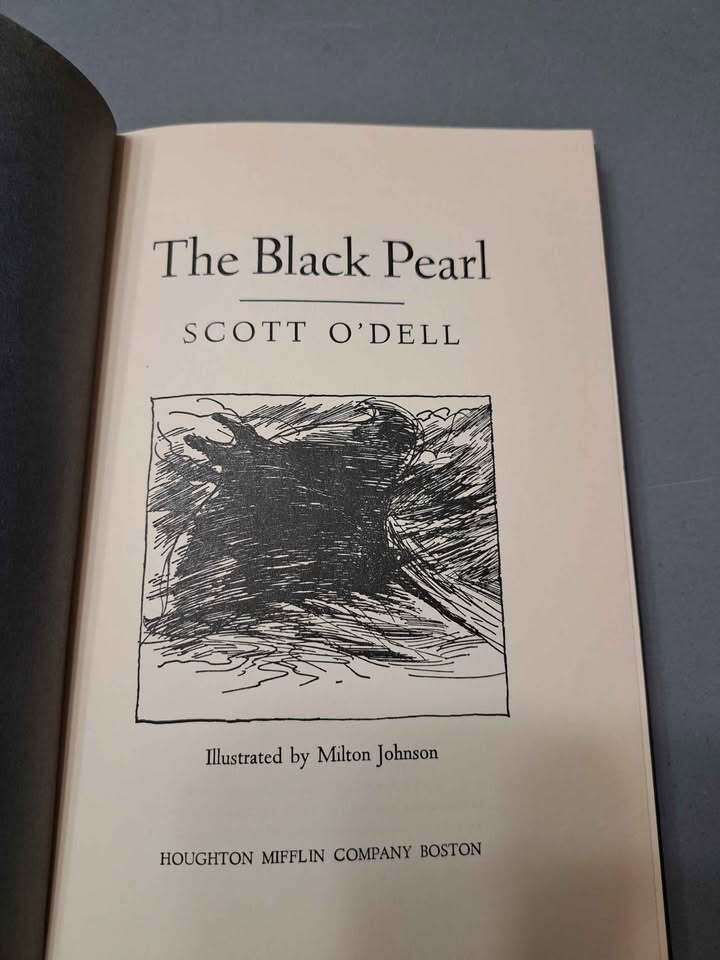 Vintage 1967 The Black Pearl by Scott O'Dell