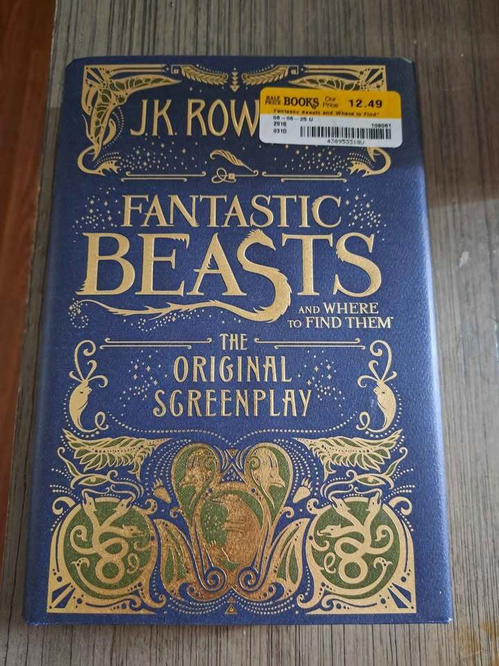 Hardcover: Fantastic Beasts and where to find them