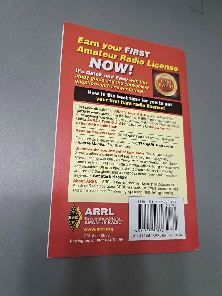 New: Arrl's Tech Q and A - quick easy path to your first Ham radio license