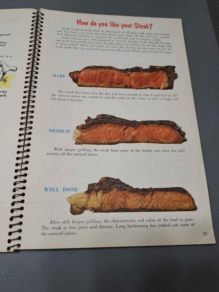 Vintage 1957 Big Boy Barbeque Book