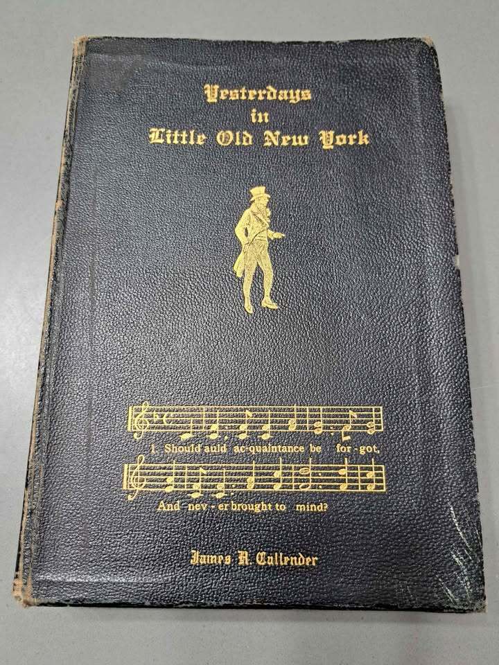 Vintage 1929 Yesterdays Little Old New York