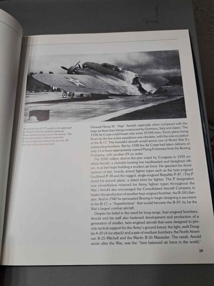 Vintage 1980s America in the Air War / Aviation History hardcover