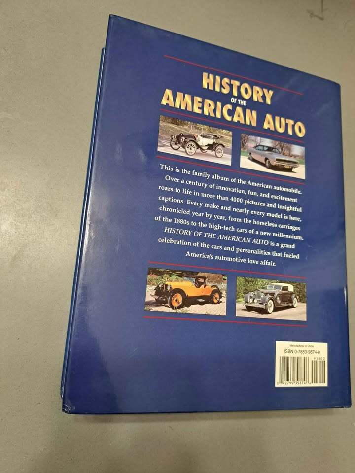 New book: History of the American Auto
