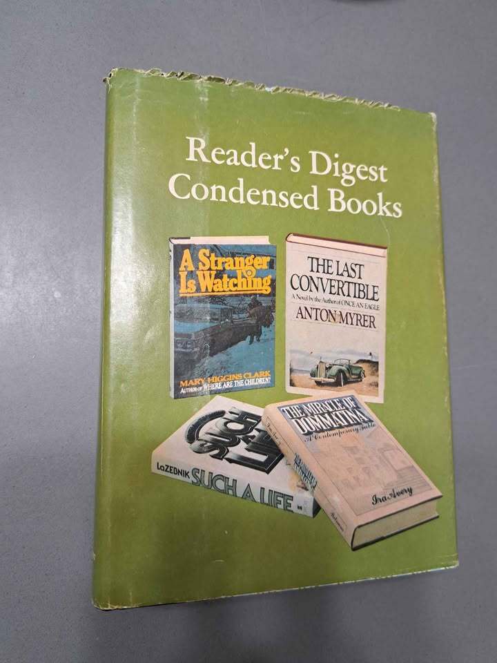 Vintage 1978 first edition Readers Digest Condensed Books Volume 3