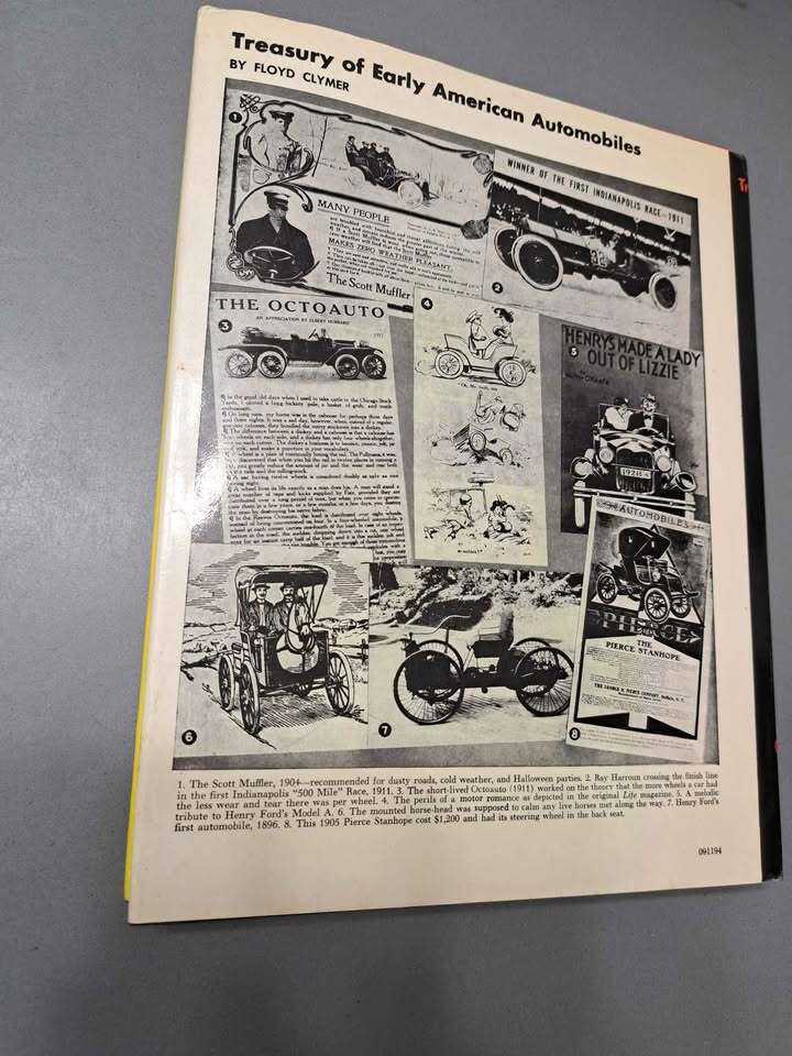 Vintage Treasury of Early American Automobiles 1877-1925