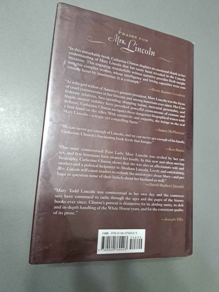 Mrs. Lincoln: A Life by Catherine Clinton (hardcover)