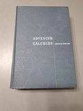 Vintage 1955 first edition of Advanced Calculus by Angus E. Taylor