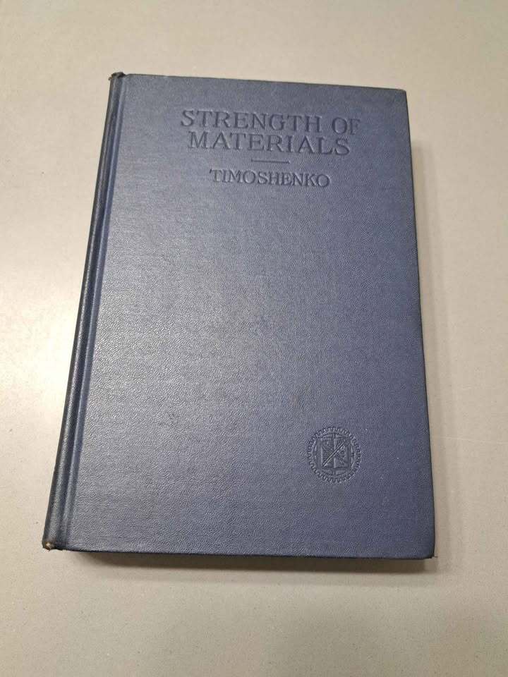 Vintage 1947 Strength of Materials / Timoshenko