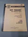Vintage 1964 Set Theory and Related Topics by Seymour Lipschutz