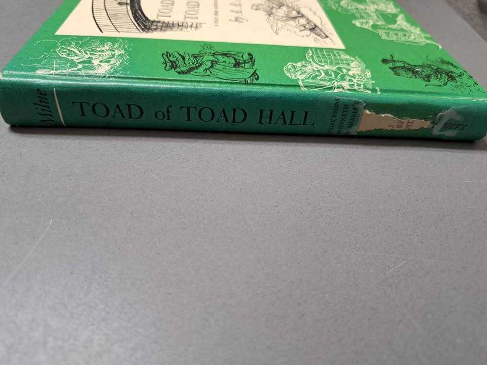 Vintage 1957 Toad of Toad Hall by A. A. Milne