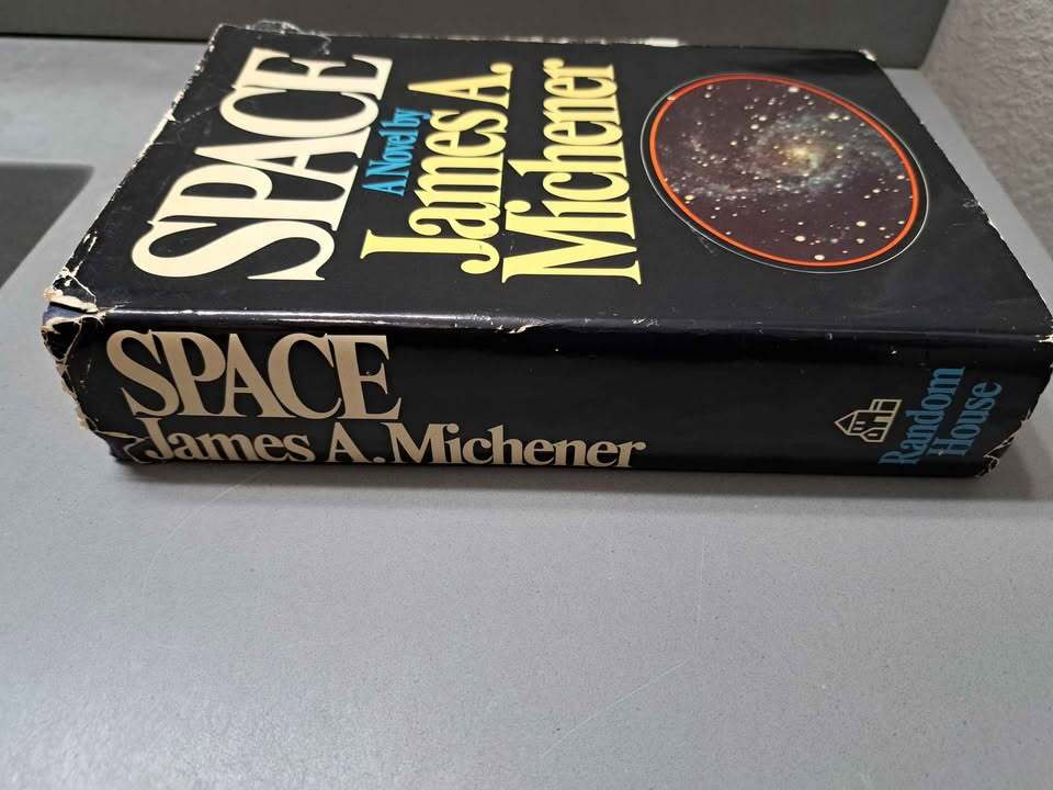 Vintage 1982 Space by James Michener / hardcover