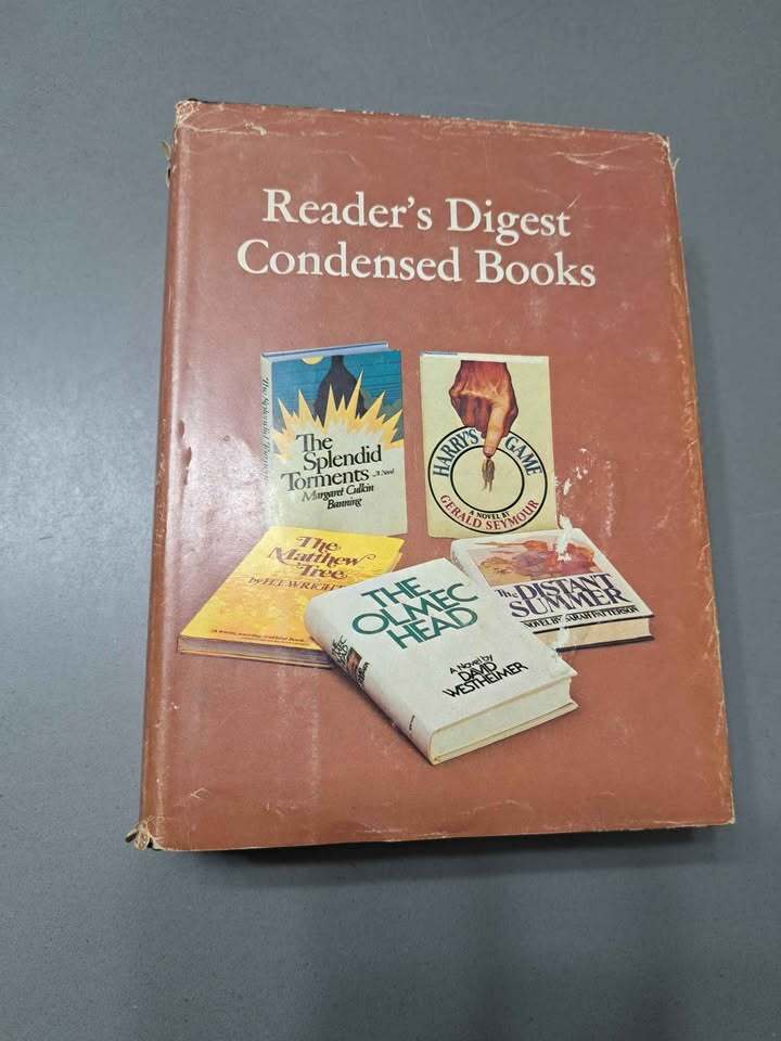 Vintage 1976 first edition Readers Digest Condensed Books Volume 4
