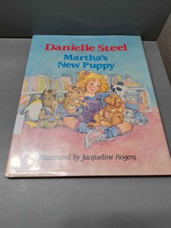 Vintage 1990 Martha's New Puppy by Danielle Steel